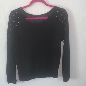 Black sweater shirt
